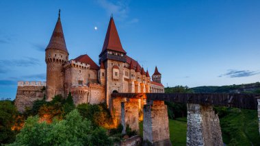 Corvin Castle n Hunedoara n Romania