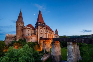 Corvin Castle n Hunedoara n Romania