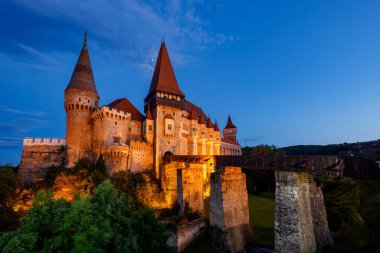 Corvin Castle n Hunedoara n Romania