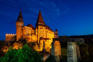 Corvin Castle n Hunedoara n Romania