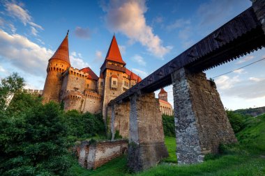 Corvin Castle n Hunedoara n Romania