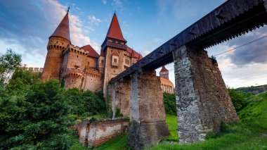 Corvin Castle n Hunedoara n Romania