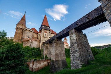 Corvin Castle n Hunedoara n Romania