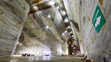 The Salt Mine of Slanic Prahova in Romania, June 13, 2022