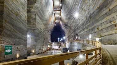 The Salt Mine of Slanic Prahova in Romania, June 13, 2022