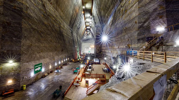 Salt Mine Slanic Prahova Romania June 2022 — Stok fotoğraf