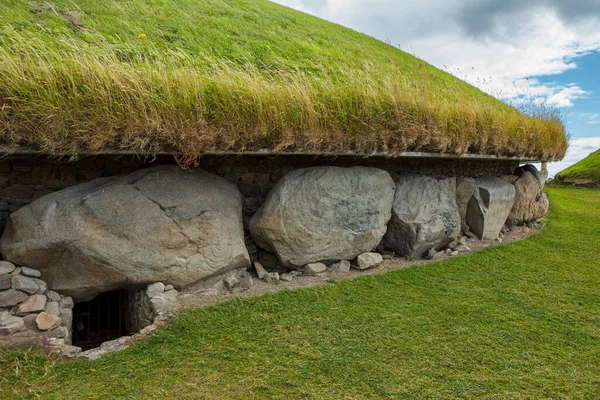 Tombe Megalitiche Newgrange Irlanda — Foto Stock