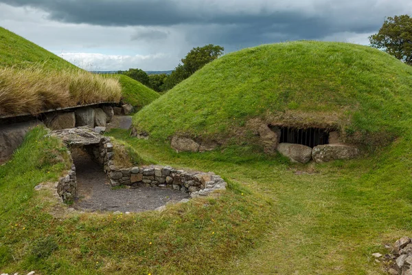 Tombe Megalitiche Newgrange Irlanda — Foto Stock