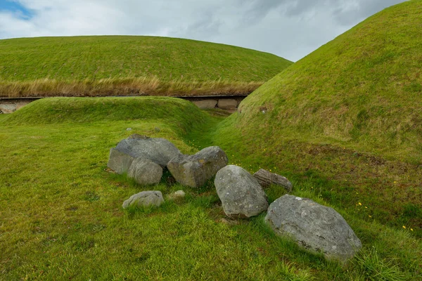 Megalithische Graven Van Newgrange Ierland — Stockfoto