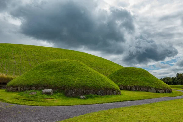 Tombe Megalitiche Newgrange Irlanda — Foto Stock