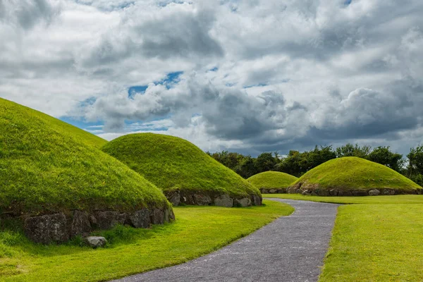 Megalithische Graven Van Newgrange Ierland — Stockfoto