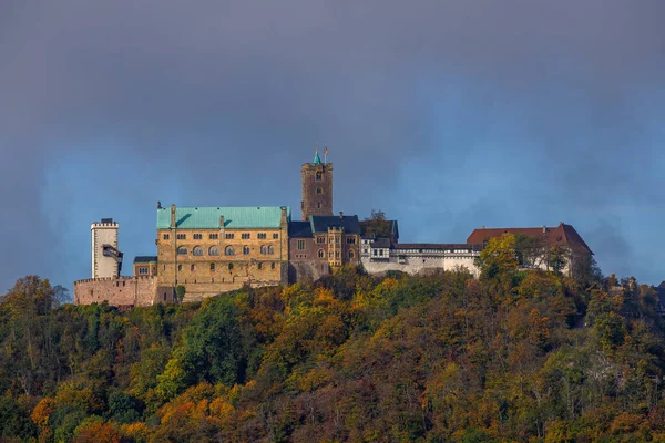 Eisenach Thuriniga Daki Wartburg Kalesi — Stok fotoğraf