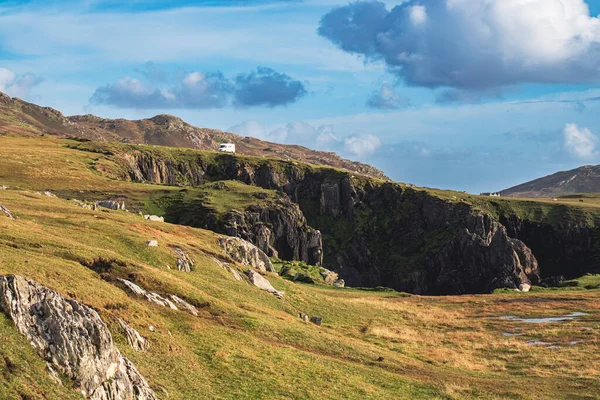 Kliffen Aan Ierse Kust County Mayo — Stockfoto
