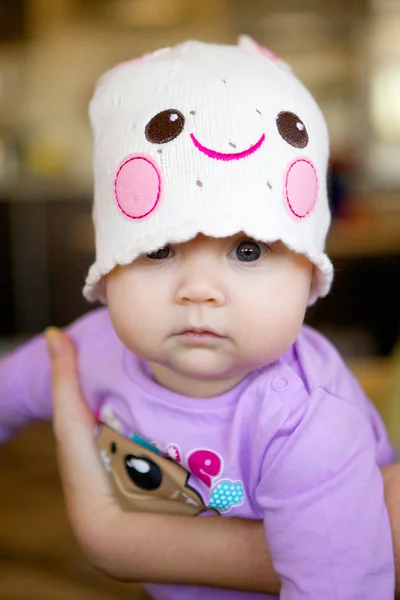 Baby in cap — Stock Photo, Image