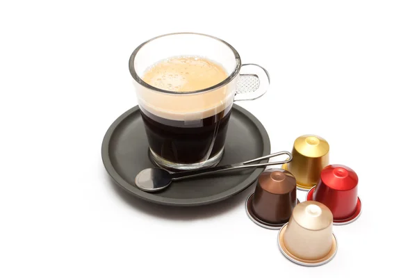 Koffie espresso — Stockfoto