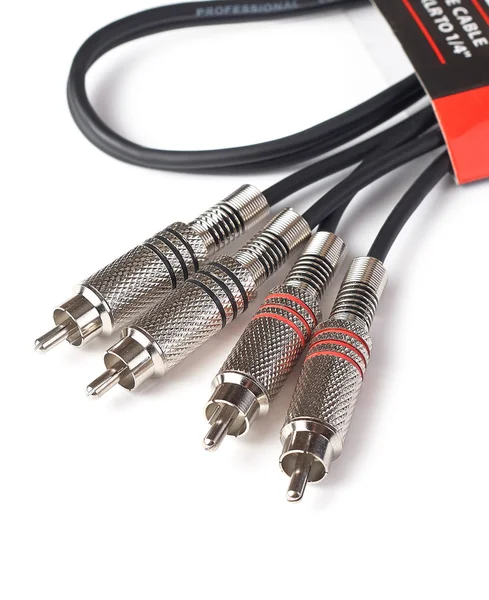 RCA cable — Stock Photo, Image