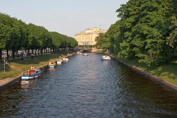 St. Petersburg kanałów — Zdjęcie stockowe