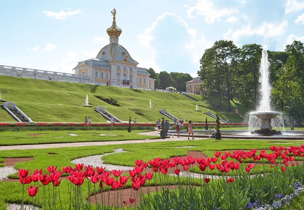 La iglesia en Peterhof —  Fotos de Stock