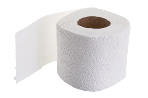 Tuvalet kağıdı beyaz — Stok fotoğraf