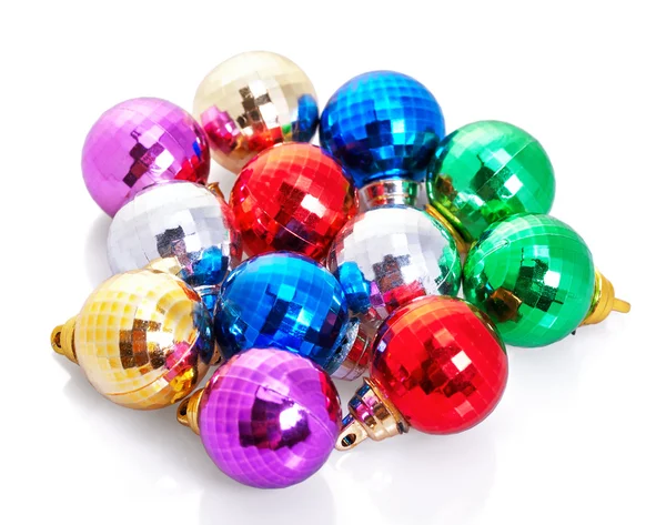 Christmas colorful balls — Stock Photo, Image