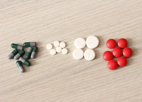 Pillole e compresse — Foto Stock