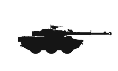 Amx-10rcr tank yok edicisi. Manevra savaş aracı. Askeri kavramlar, bilgi grafikleri ve web tasarımı için izole vektör görüntüsü