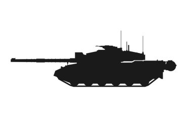 Rakip 2 Birleşik Krallık tankı. Savaş ve ordu sembolü. Askeri kavramlar, bilgi grafikleri ve web tasarımı için vektör simgesi