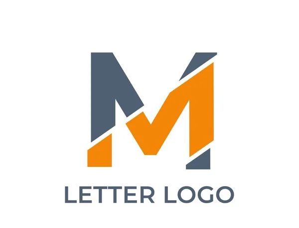 Letra Diseño Del Logotipo Logotipo Del Alfabeto Conceptual Imagen Vectorial — Vector de stock