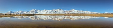 Refection of Eastern Sierras clipart