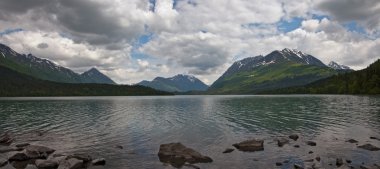 Johnson pass üst iz Gölü Panoraması