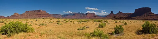 Panorama de la vallée du château — Photo