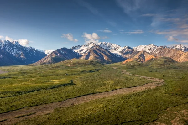 Polychroom punt, denali — Stockfoto