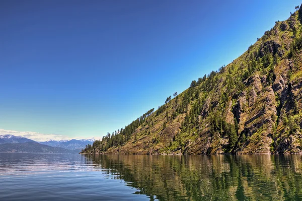 Ponto de vento, Lago Pend Oreille — Fotografia de Stock