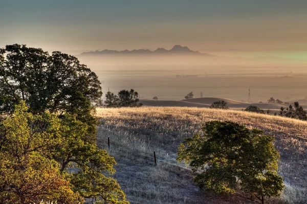 Sutter Buttes Lever de soleil — Photo