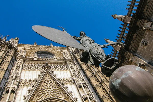 Domkyrkan i Sevilla — Stockfoto