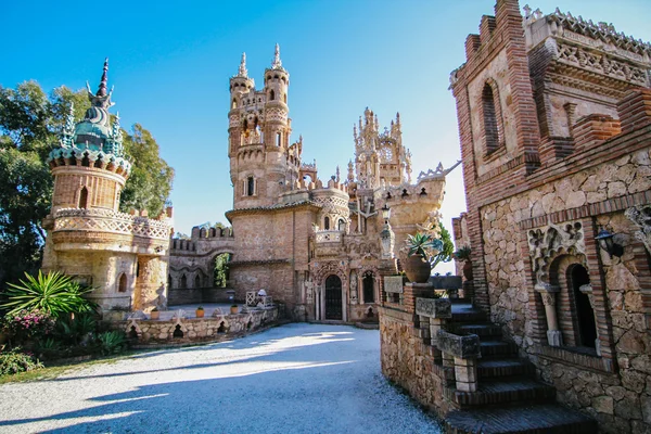 Monumento Colomares Castillo Immagine Stock