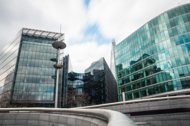Londra cityscape Belediye Binası çevresinde