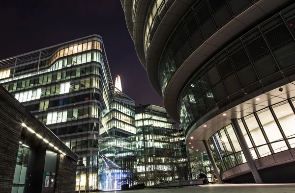 London skyscrapers and city hall — Stock Photo, Image