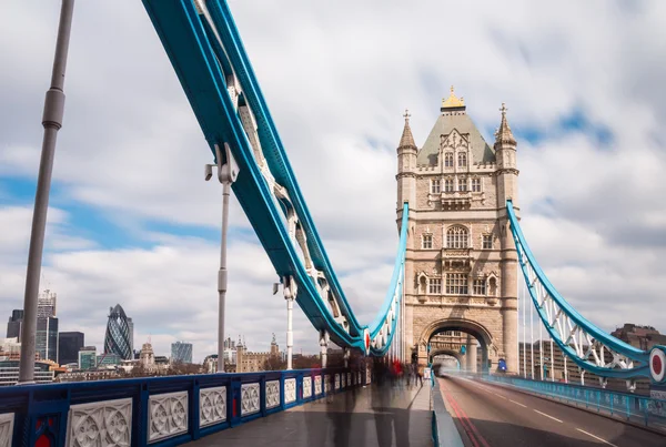 London tower bridge uk Anglia — Zdjęcie stockowe