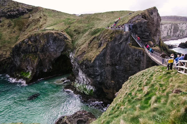Carrick-a-Rede in Northern Island — Stock Photo, Image