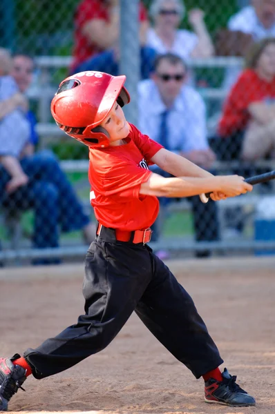 Little league batter Royalty Free Stock Photos