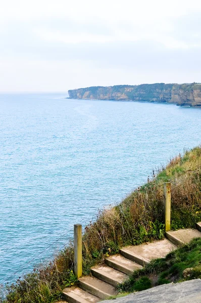 Pointe-du-Hoc, Norfeley, France — стоковое фото