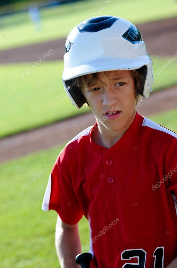 Little league baseball player — Stock Photo © tammykayphoto 27731647