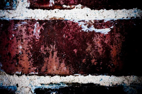 Фон стены из красного кирпича — стоковое фото
