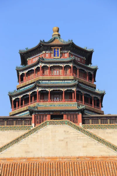 Bangunan utama dari The Summer Palace of China — Stok Foto