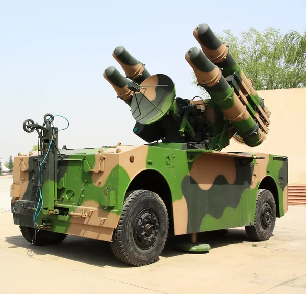 Military missile vehicle — Stock Photo, Image