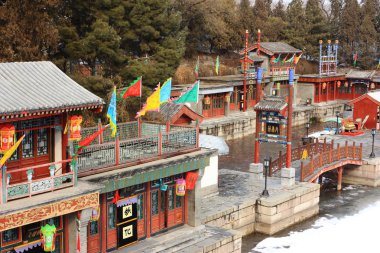 Yaz Sarayı kış manzara