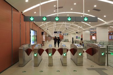 Metro istasyonu.