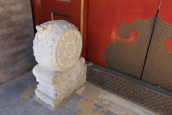 Door of Chinese historic building — Stock Photo, Image