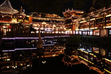 Çin tarihi kent nightscape